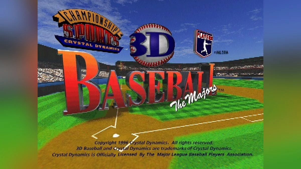 Скриншоты из 3D Baseball