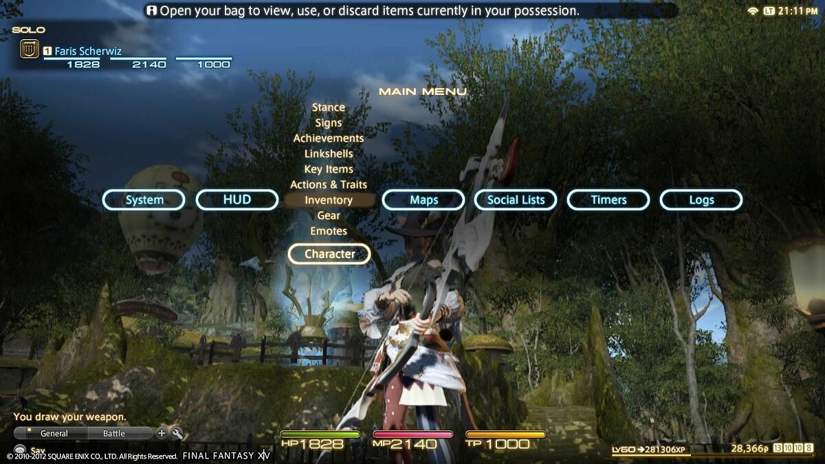 Current item. Final Fantasy XIV ps3. Final Fantasy 14 interface. FFXIV interface.