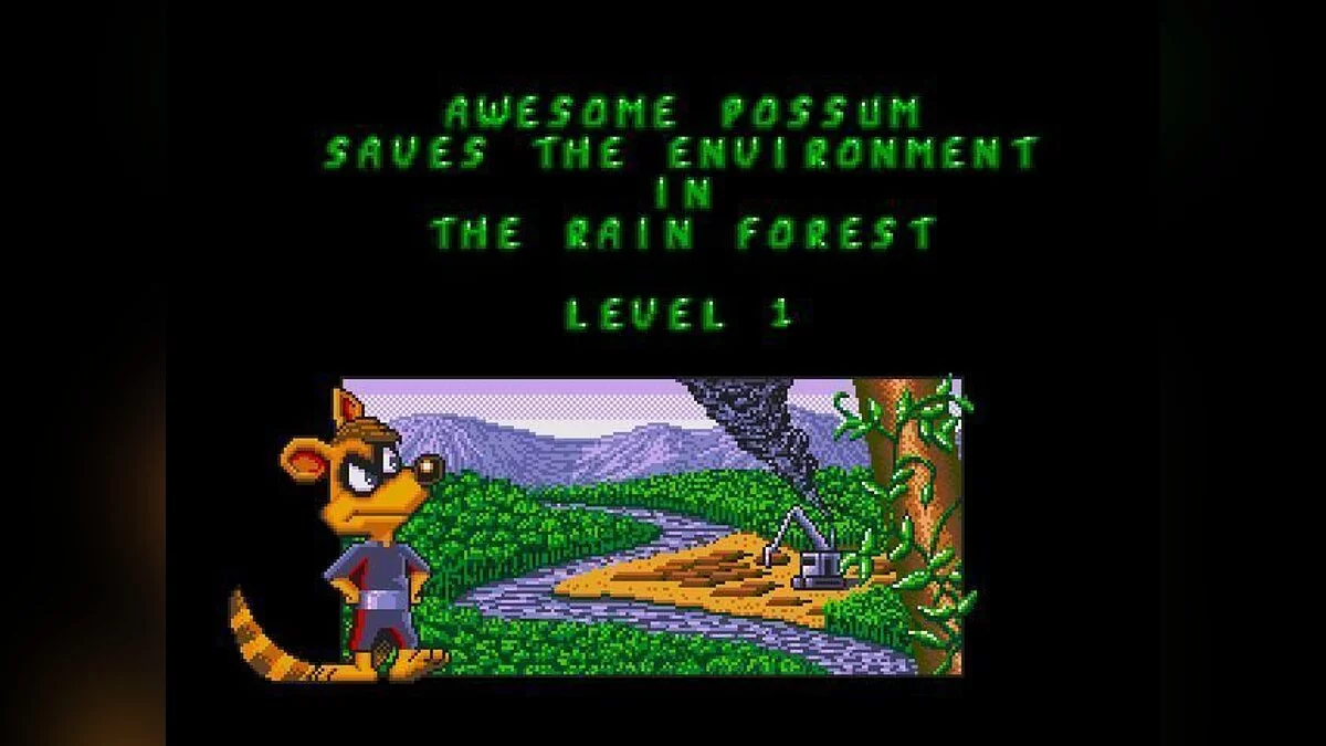 Скриншоты из Awesome Possum Kicks Dr. Machino's Butt!