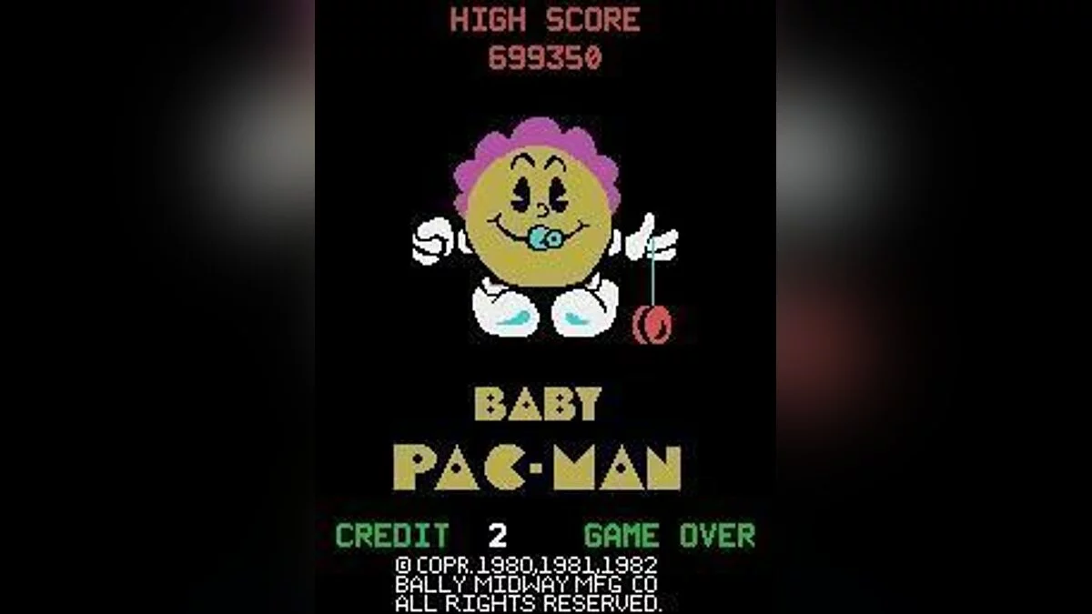 Скриншоты из Baby Pac-Man
