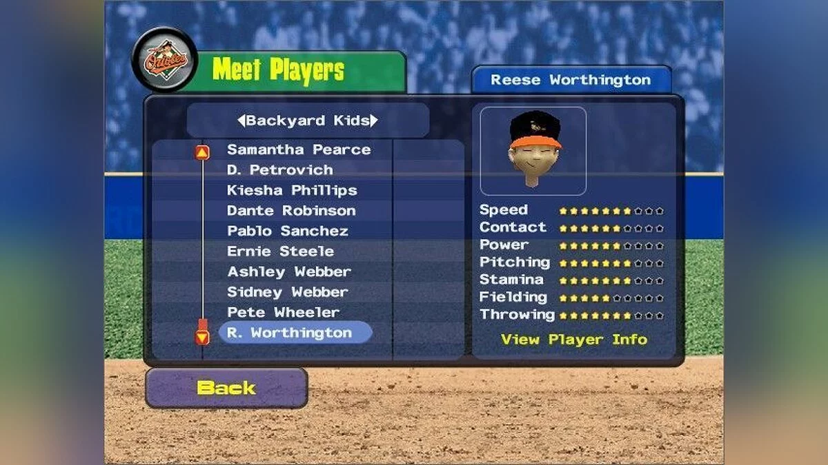 Скриншоты из Backyard Baseball 2009