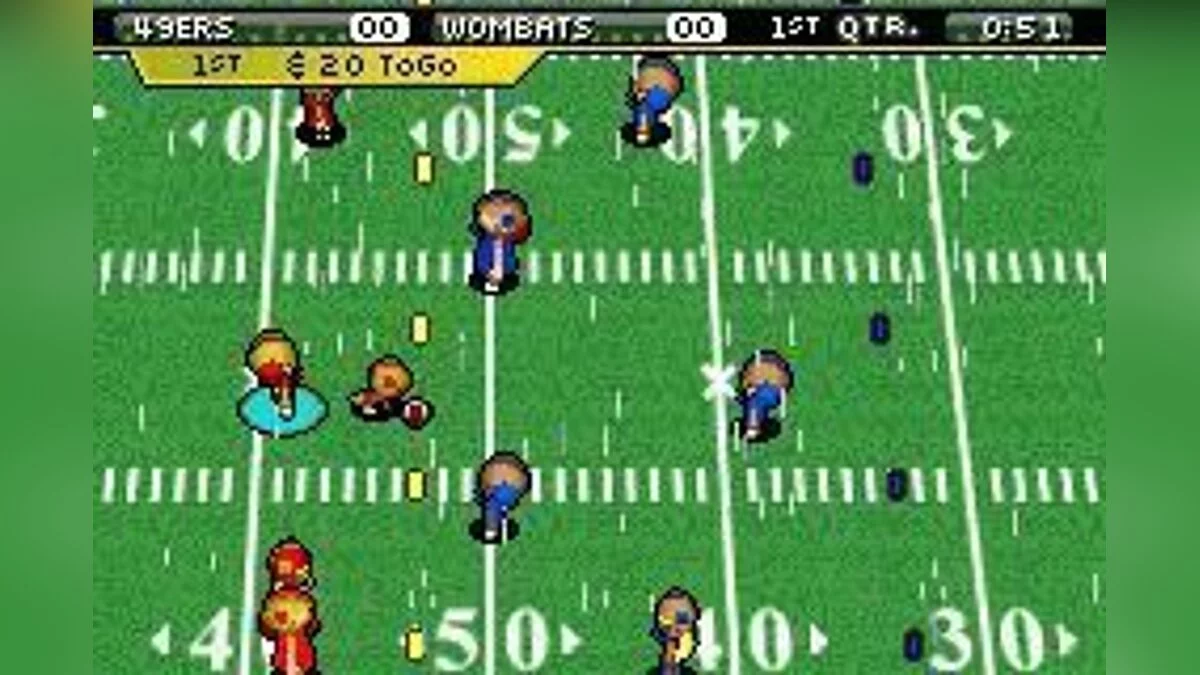 Скриншоты из Backyard Football