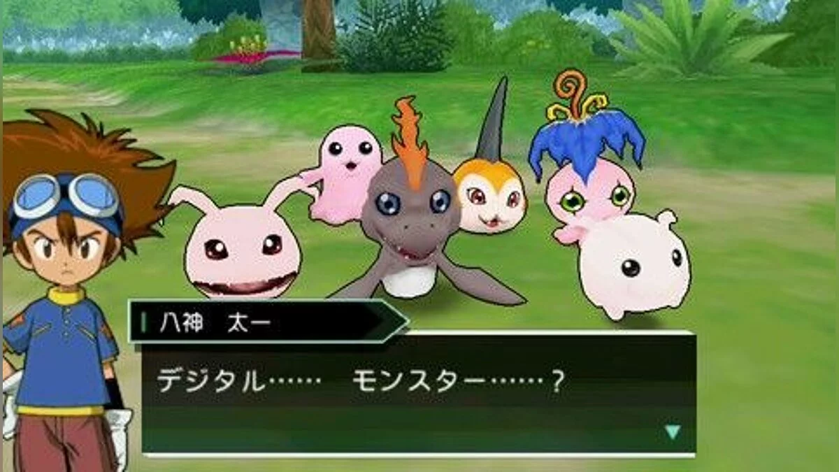Скриншоты из Digimon Adventure