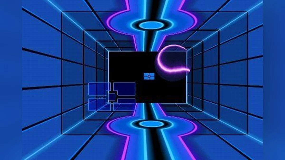 Скриншоты из 3-D Vector Pong