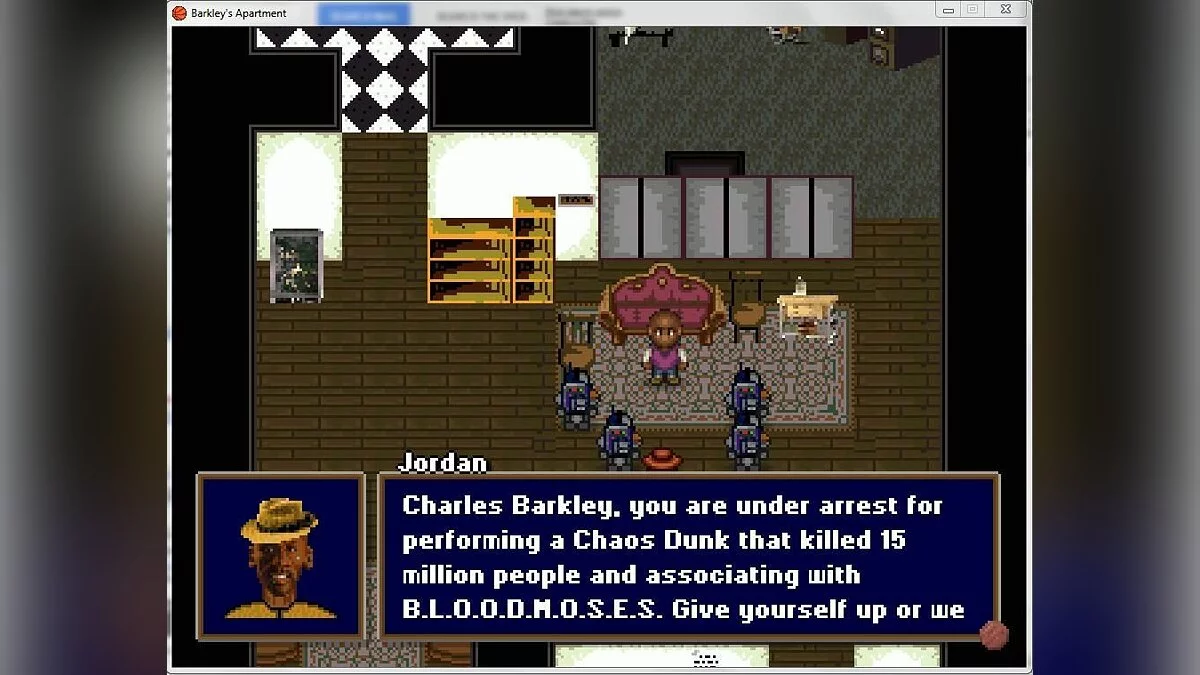 Скриншоты из Barkley, Shut Up and Jam: Gaiden