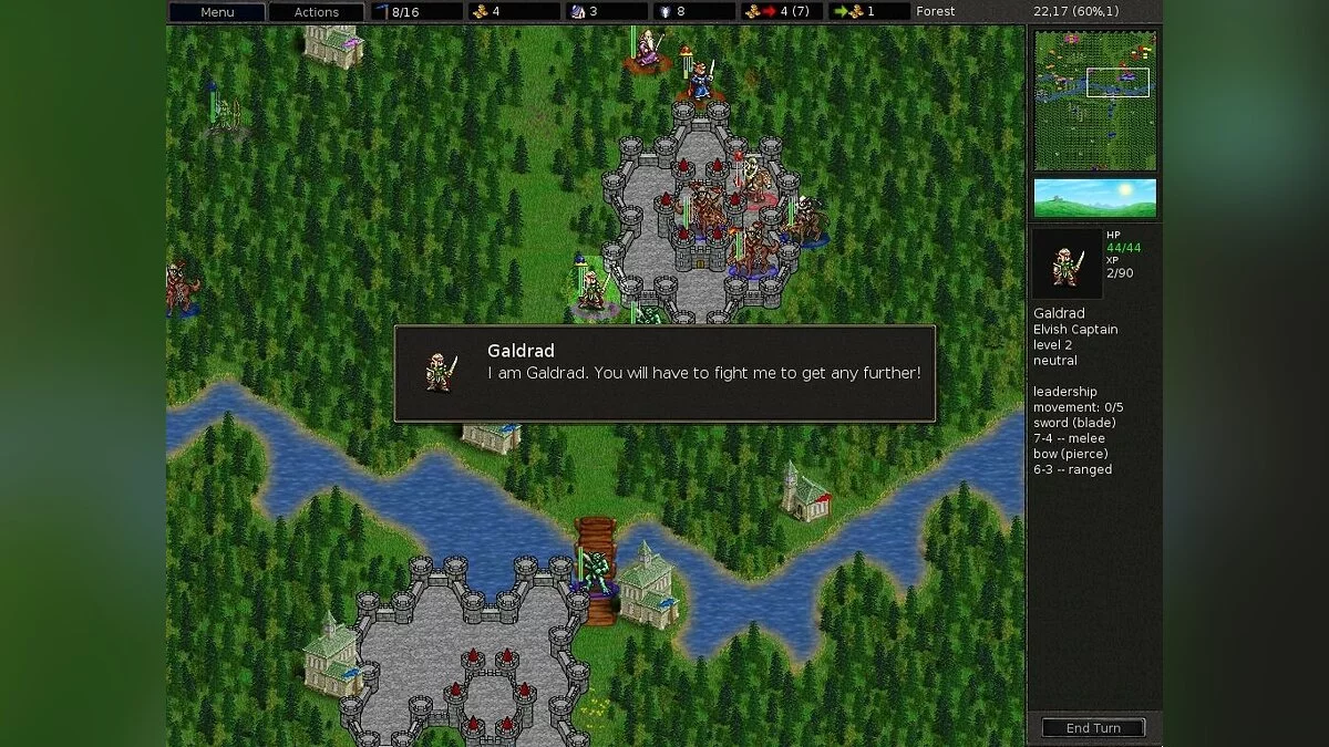 Скриншоты из Battle for Wesnoth