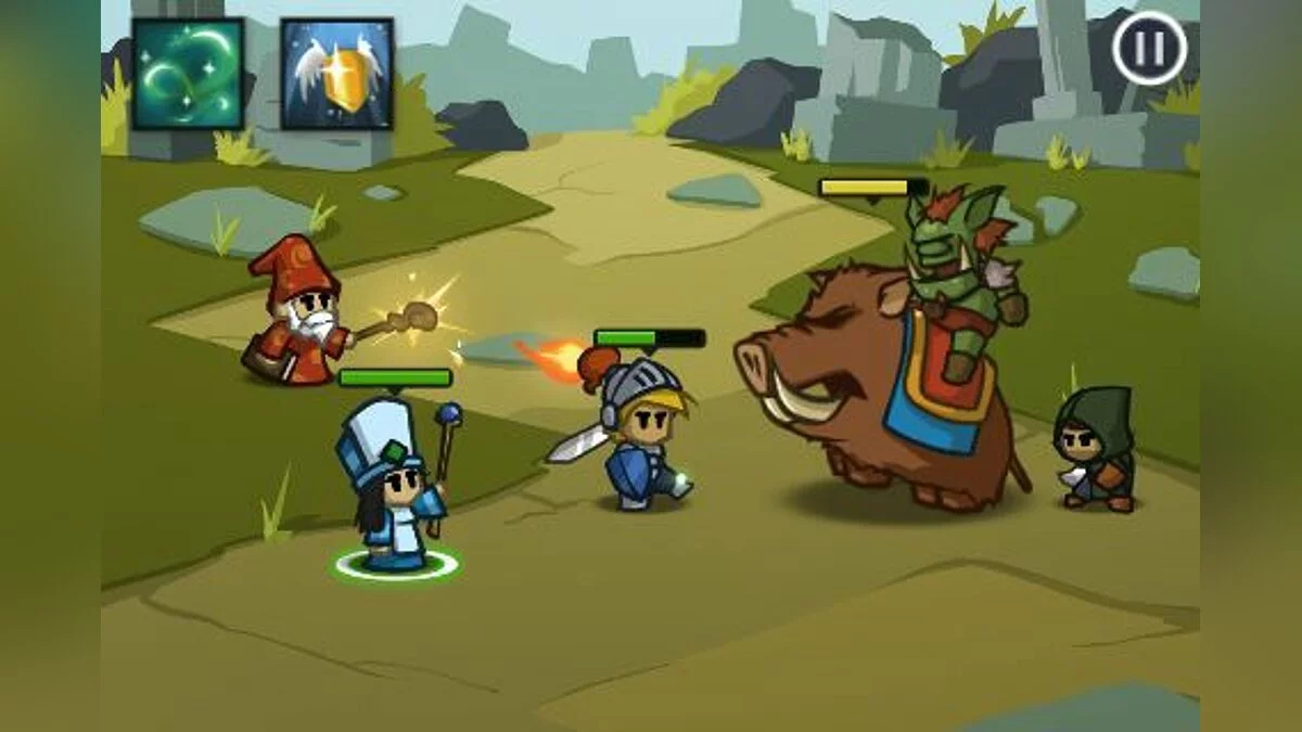 Скриншоты из Battleheart