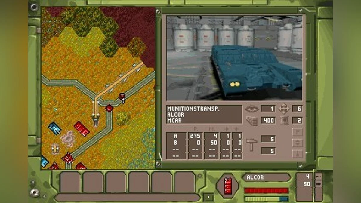 Скриншоты из Battle Isle 2