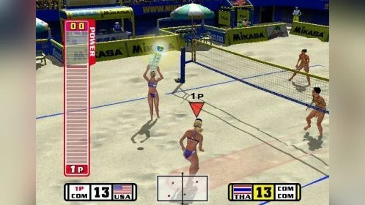 Скриншоты из Beach Spikers