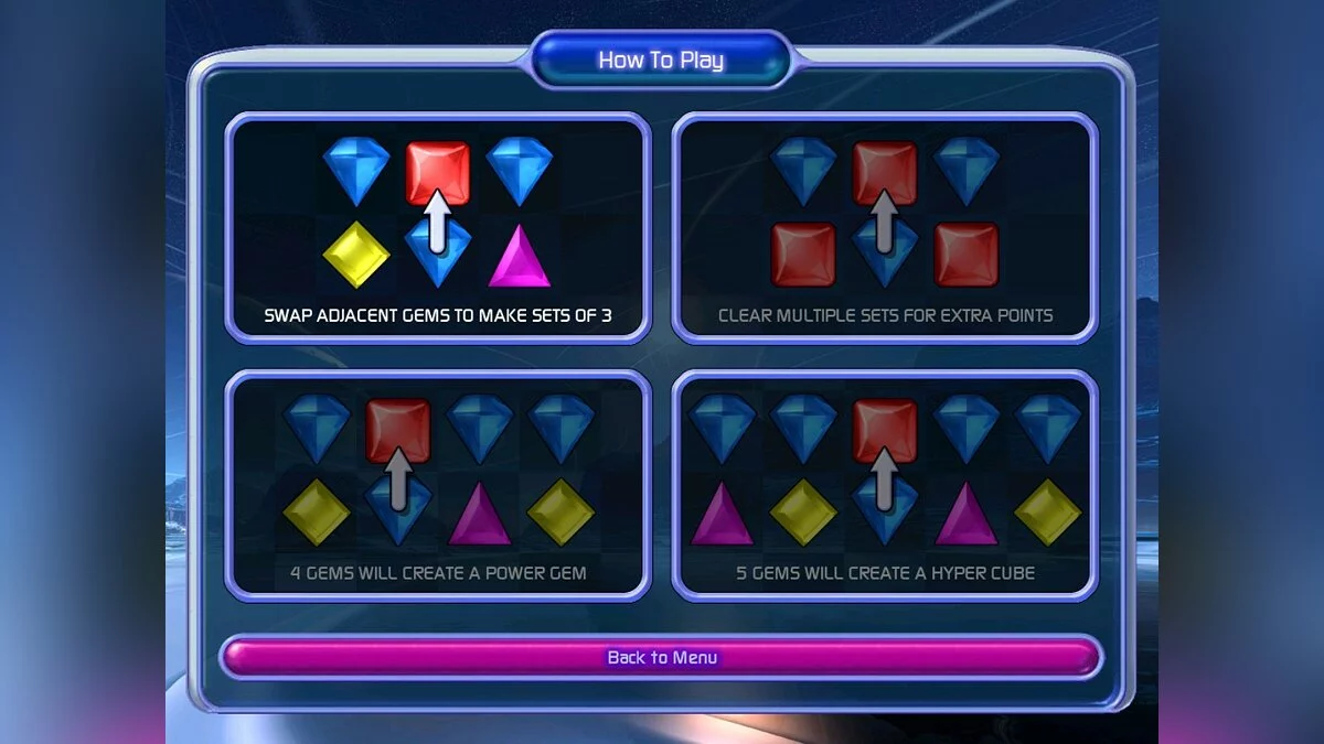 Скриншоты из Bejeweled 2