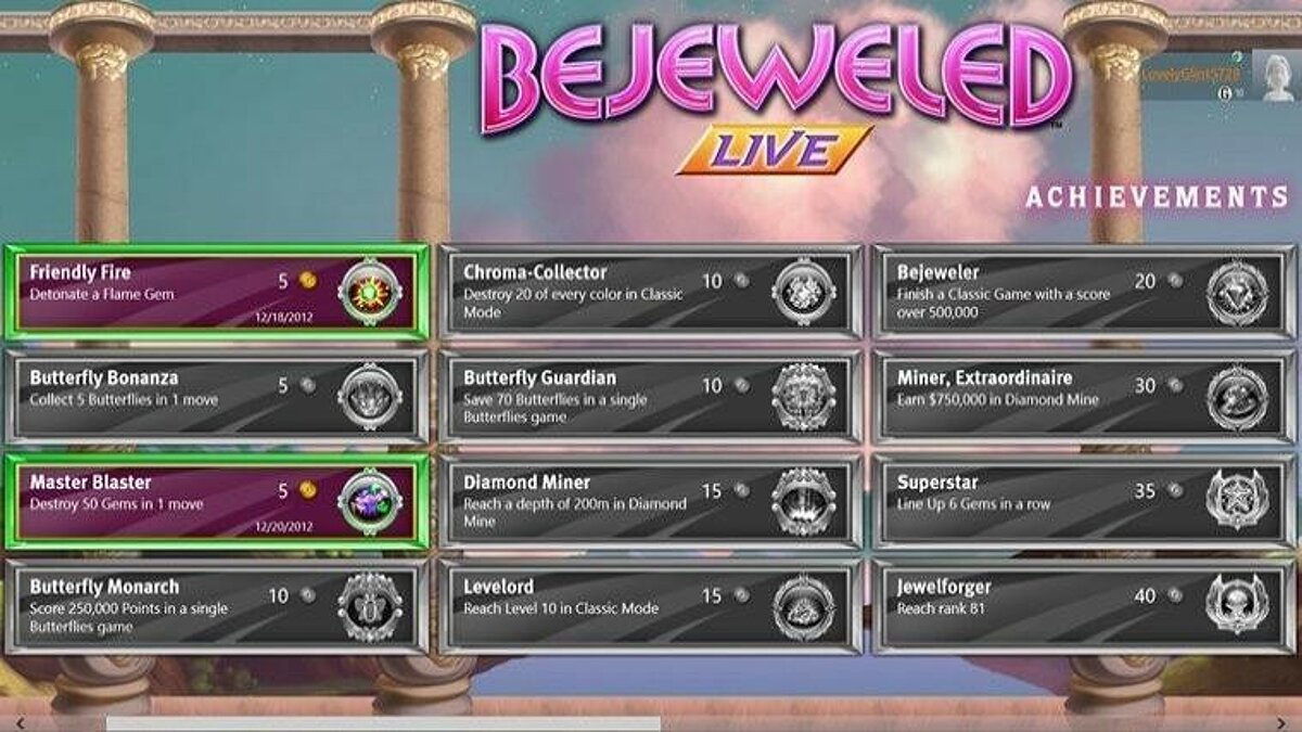 Bejeweled LIVE - что это за игра, трейлер, системные требования, отзывы и  оценки, цены и скидки, гайды и прохождение, похожие игры