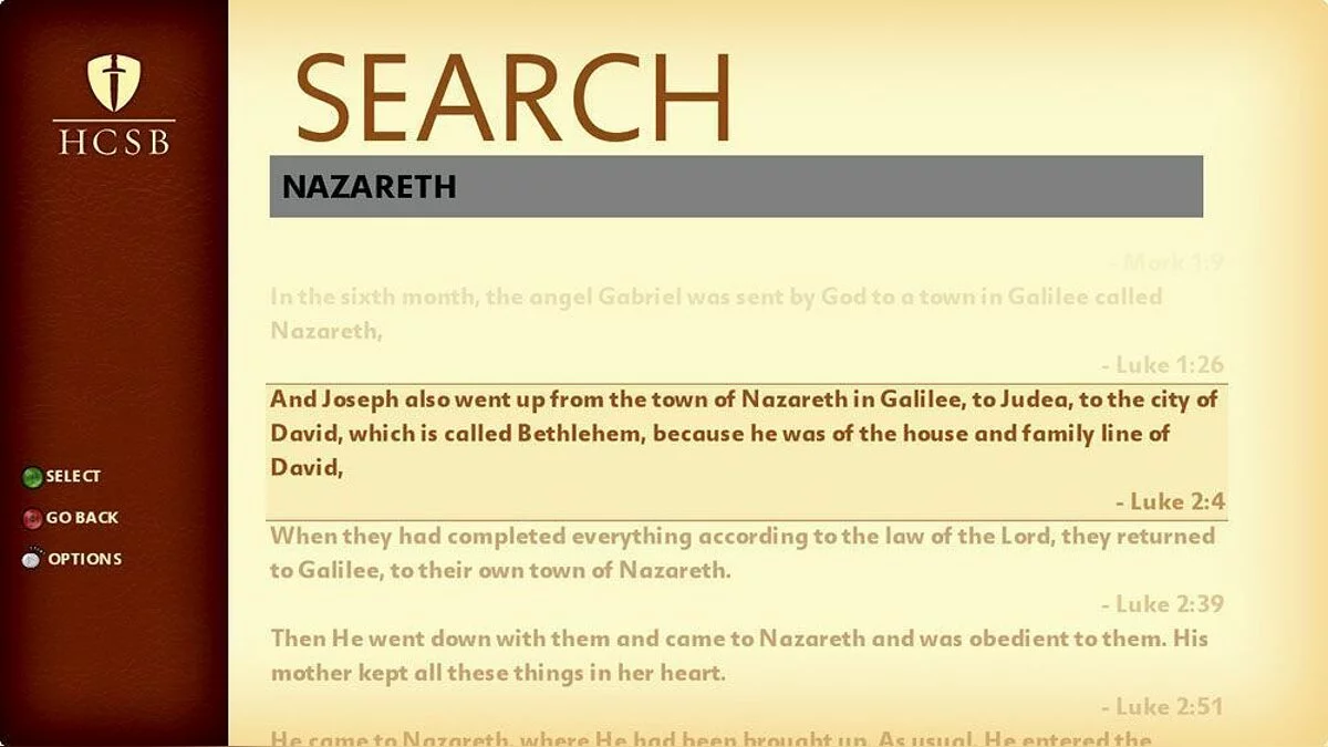 Скриншоты из Bible Navigator 10: HCSB