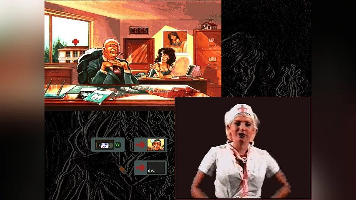 Скриншоты из Biing!: Sex, Intrigue and Scalpels