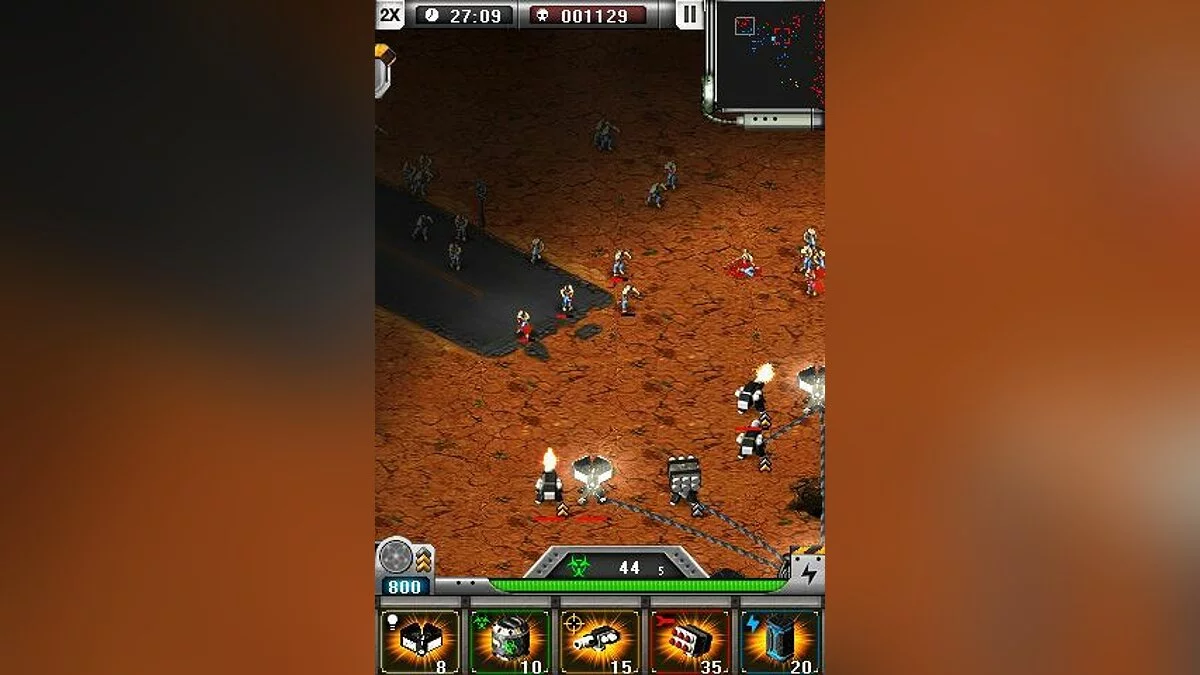 Скриншоты из BioDefense