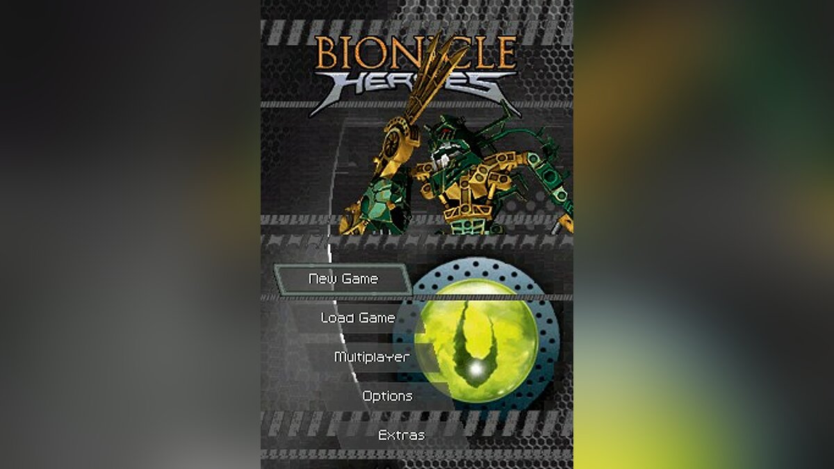 Bionicle Heroes черный экран