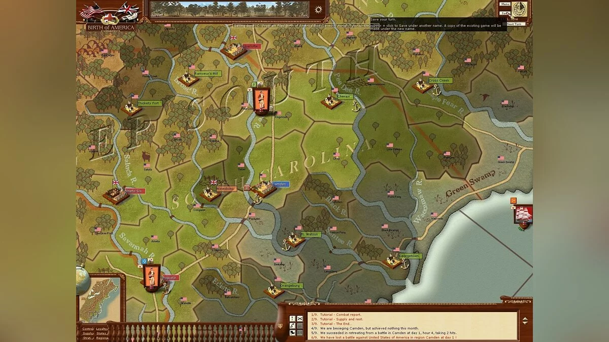 Скриншоты из Birth of America