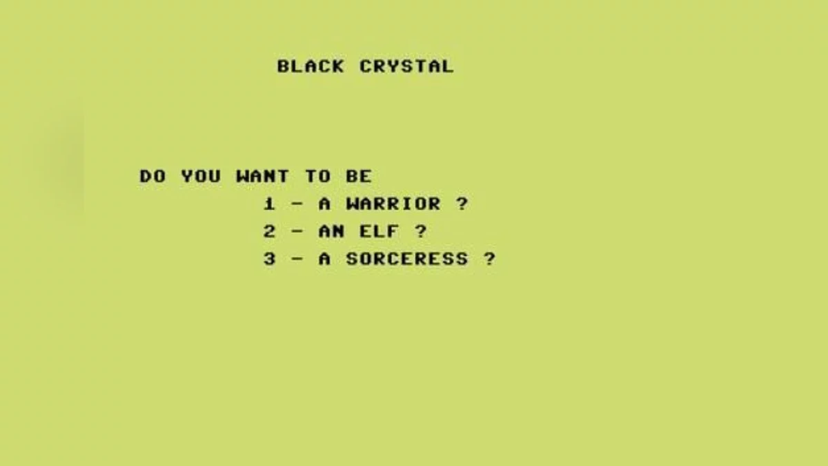 Скриншоты из Black Crystal