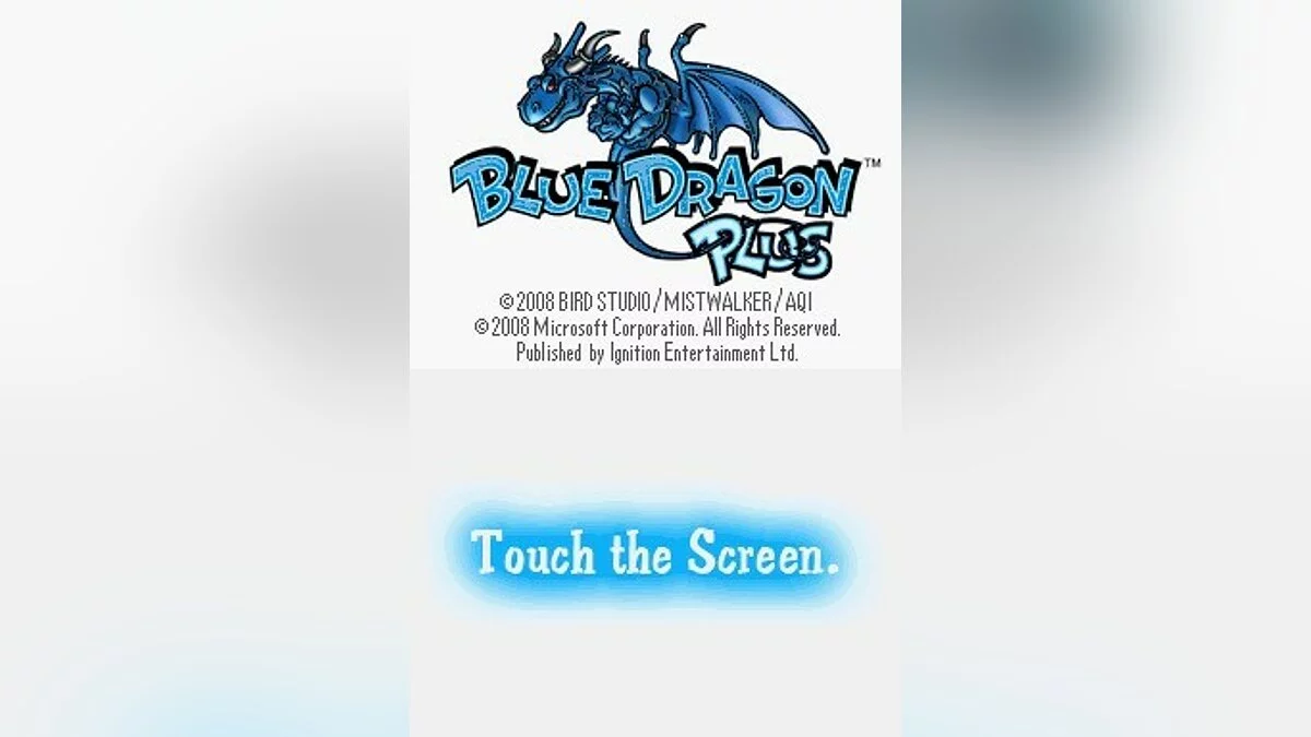 Скриншоты из Blue Dragon Plus