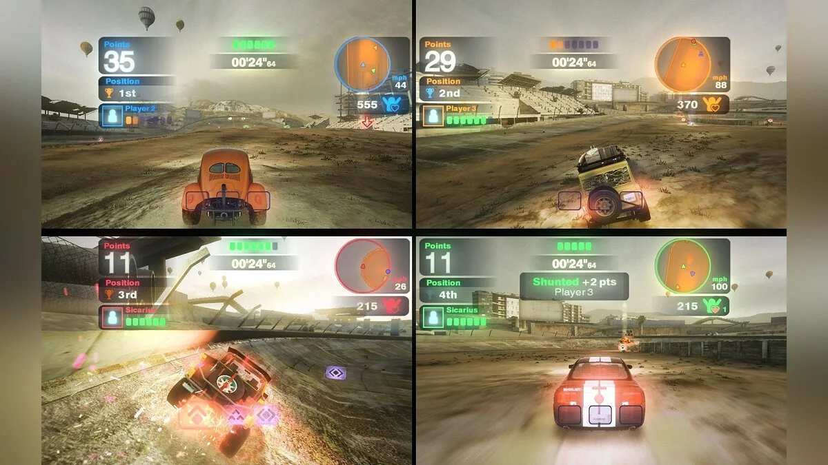 Скриншоты из Blur