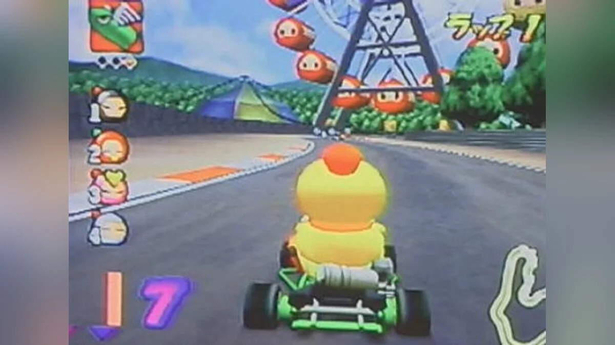 Скриншоты из Bomberman Kart