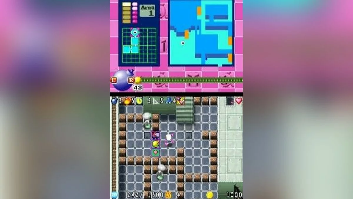 Скриншоты из Bomberman Story DS