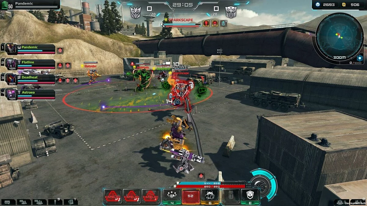 Скриншоты из Transformers Universe