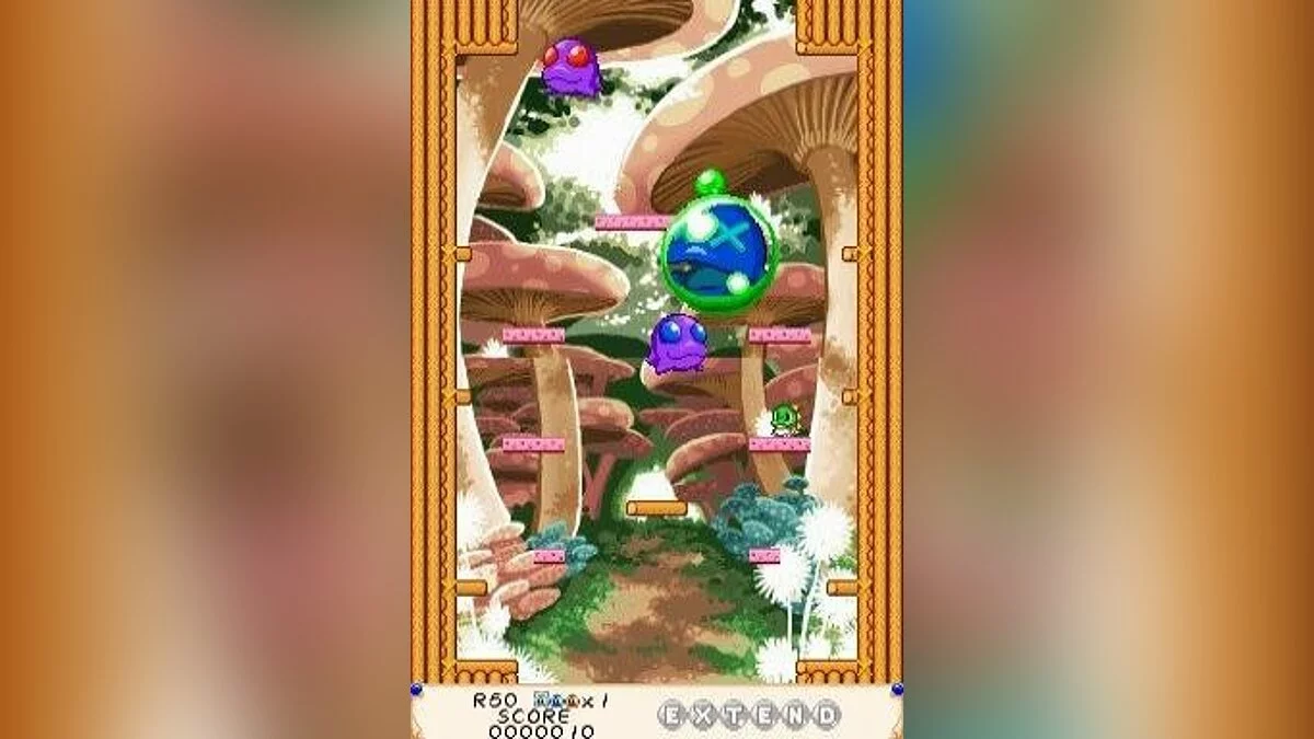 Скриншоты из Bubble Bobble Double Shot