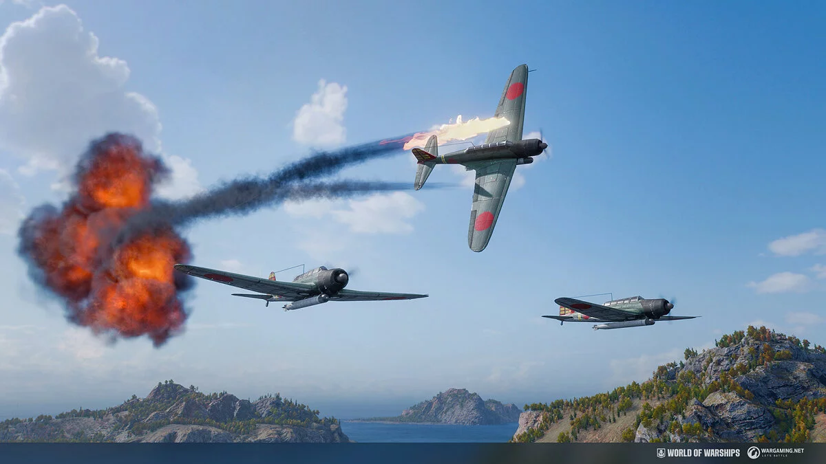 Скриншоты из World of Warships