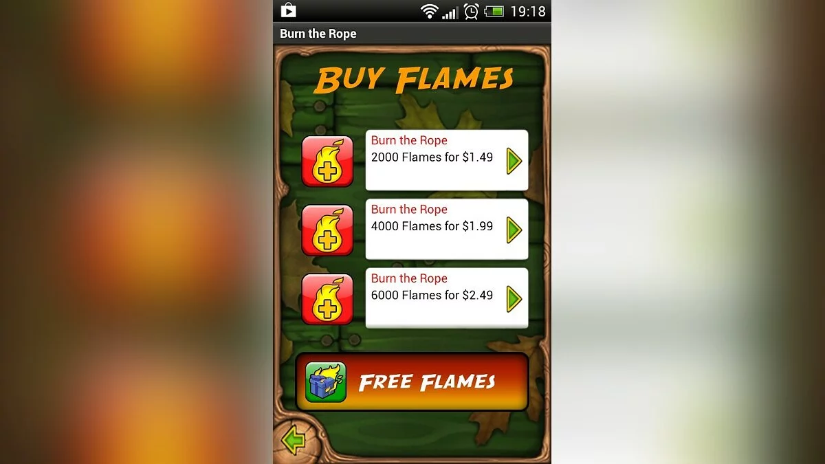 Скриншоты из Burn the Rope