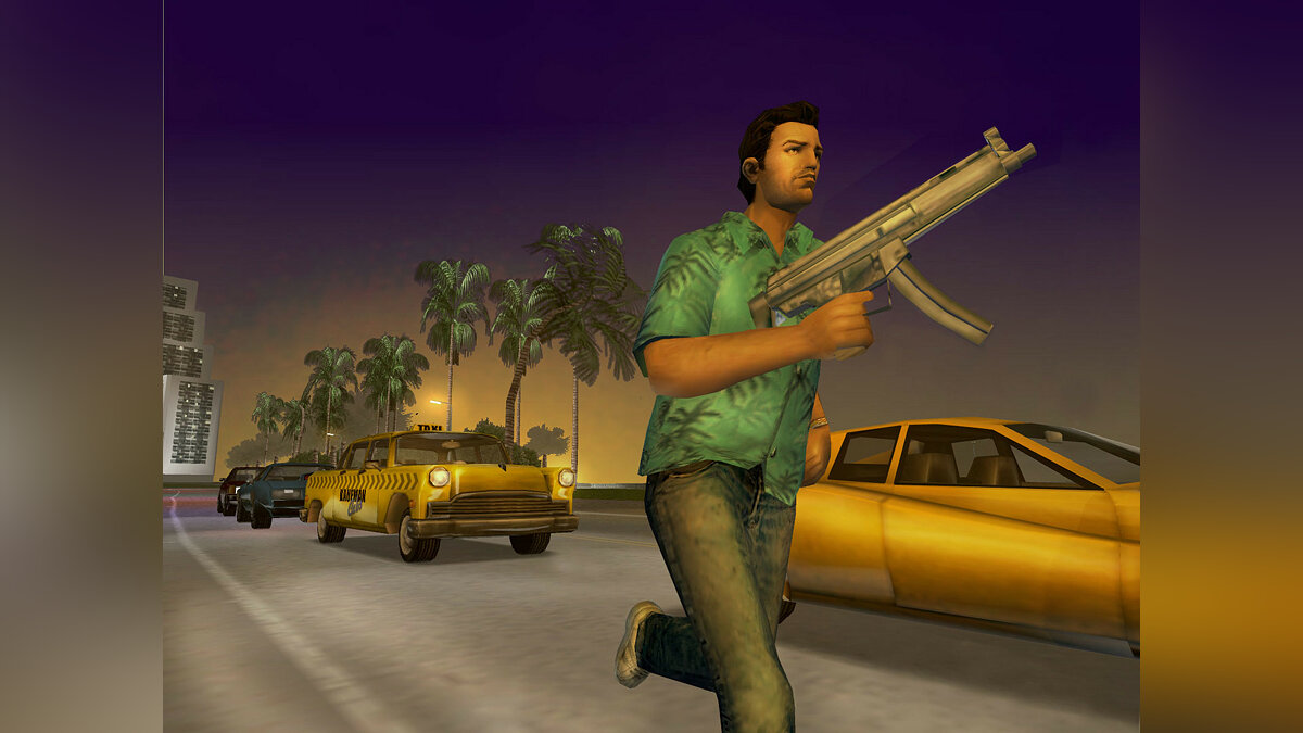 GTA: Vice City черный экран