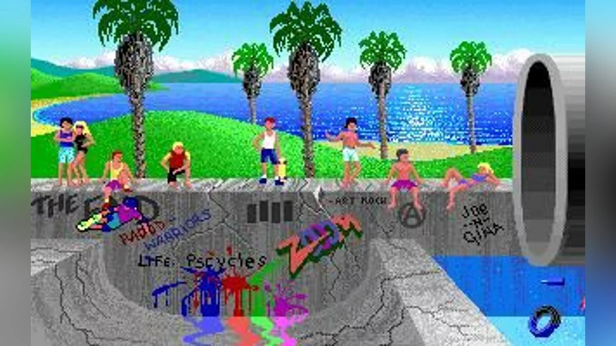Скриншоты из California Games 2