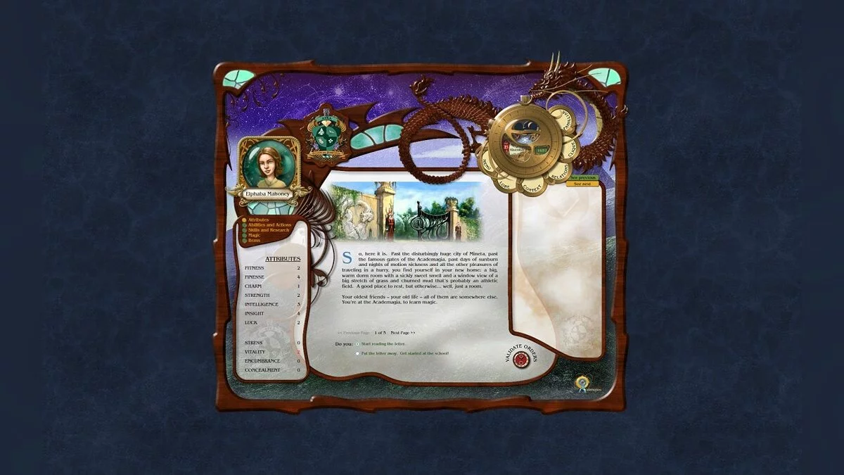 Скриншоты из Academagia: The Making of Mages / Картинка 1