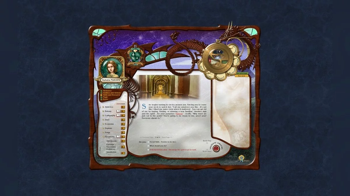 Скриншоты из Academagia: The Making of Mages / Картинка 2