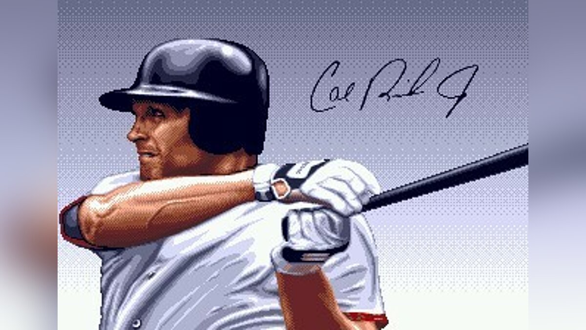 Cal. Cal Ripken Jr. Baseball Sega.