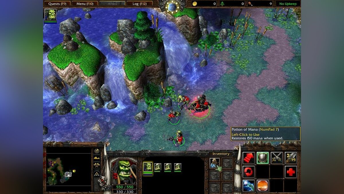 Warcraft 3: Reign of Chaos зависает