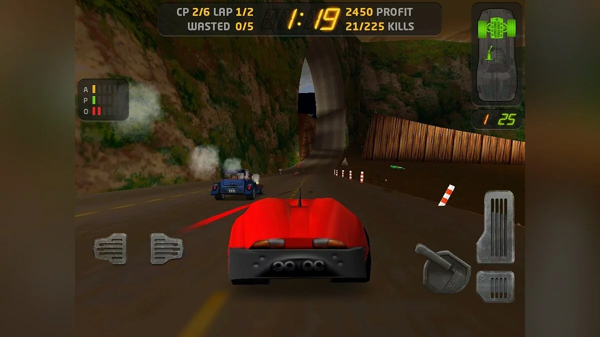 Скриншоты из Carmageddon 64