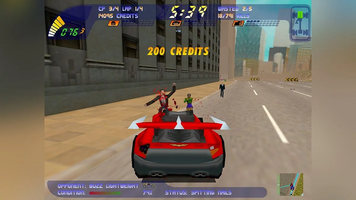 Скриншоты из Carmageddon 2: Carpocalypse Now