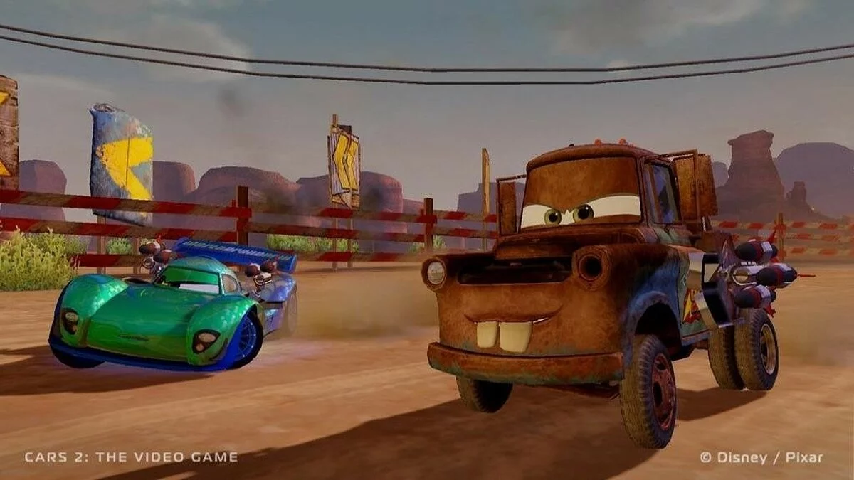 Скриншоты из Cars 2: The Video Game