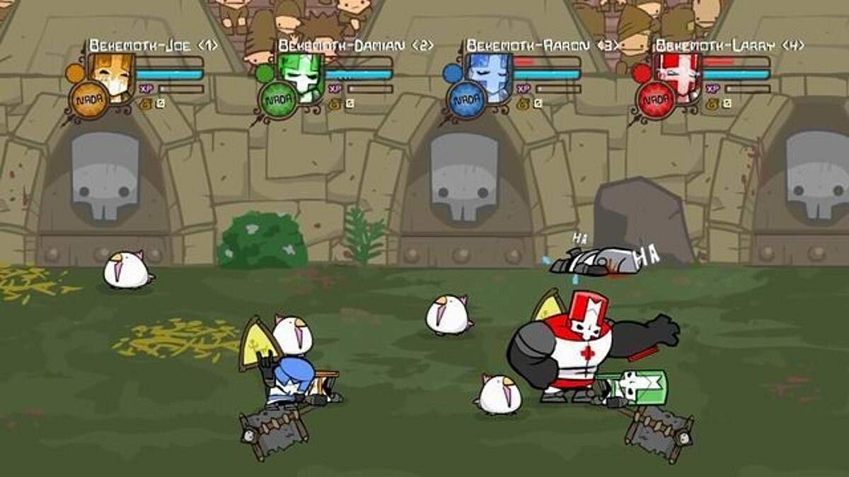 Карта castle crashers