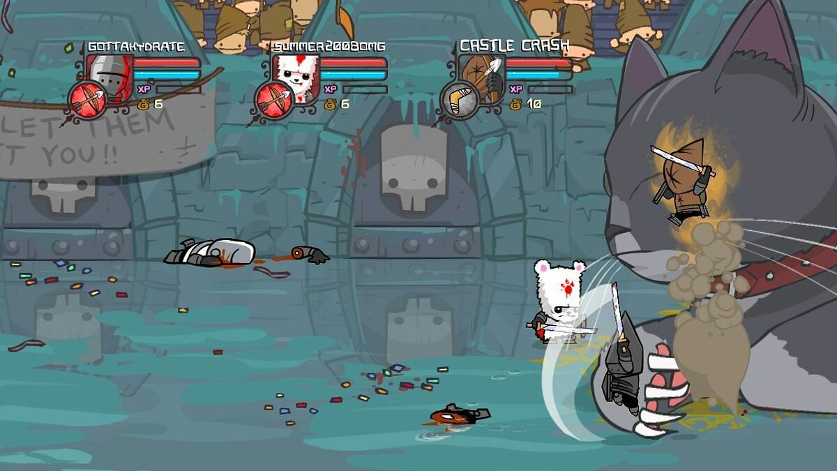 Карта castle crashers