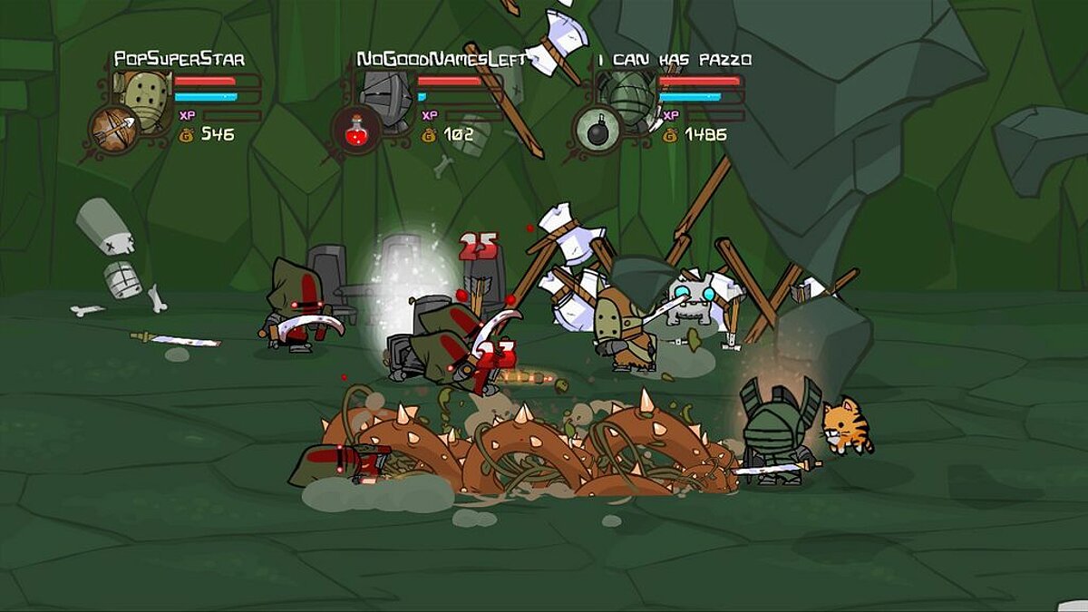 Карта castle crashers