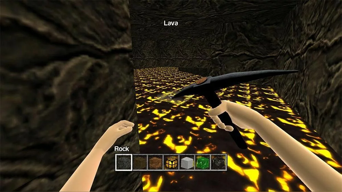 Скриншоты из CastleMiner