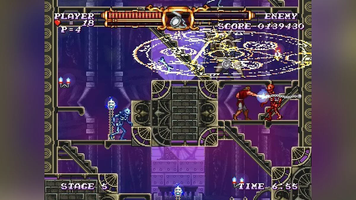 Скриншоты из Castlevania: The Adventure ReBirth / Картинка 4