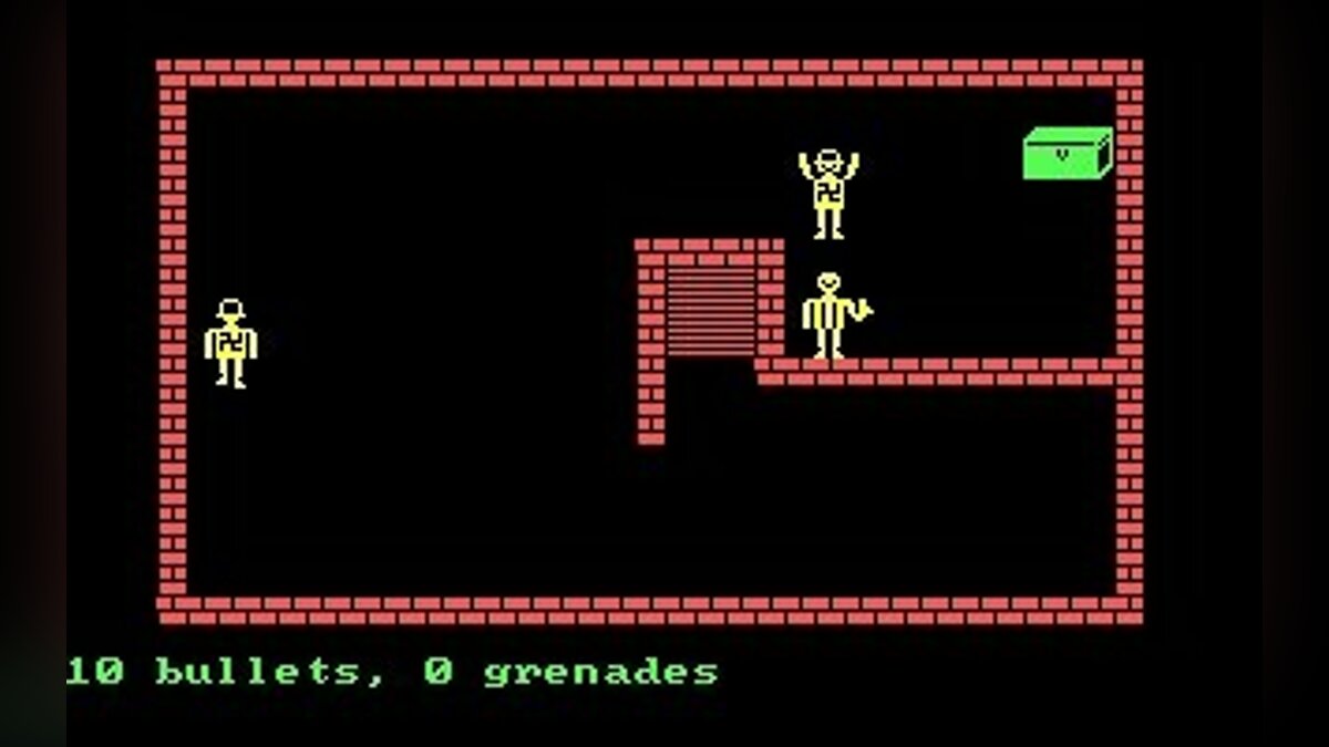 Beyond castle. Castle Wolfenstein игра 1981. Beyond Castle Wolfenstein 1984. Castle Wolfenstein на Commodore 64. Beyond Castle Wolfenstein Remake.