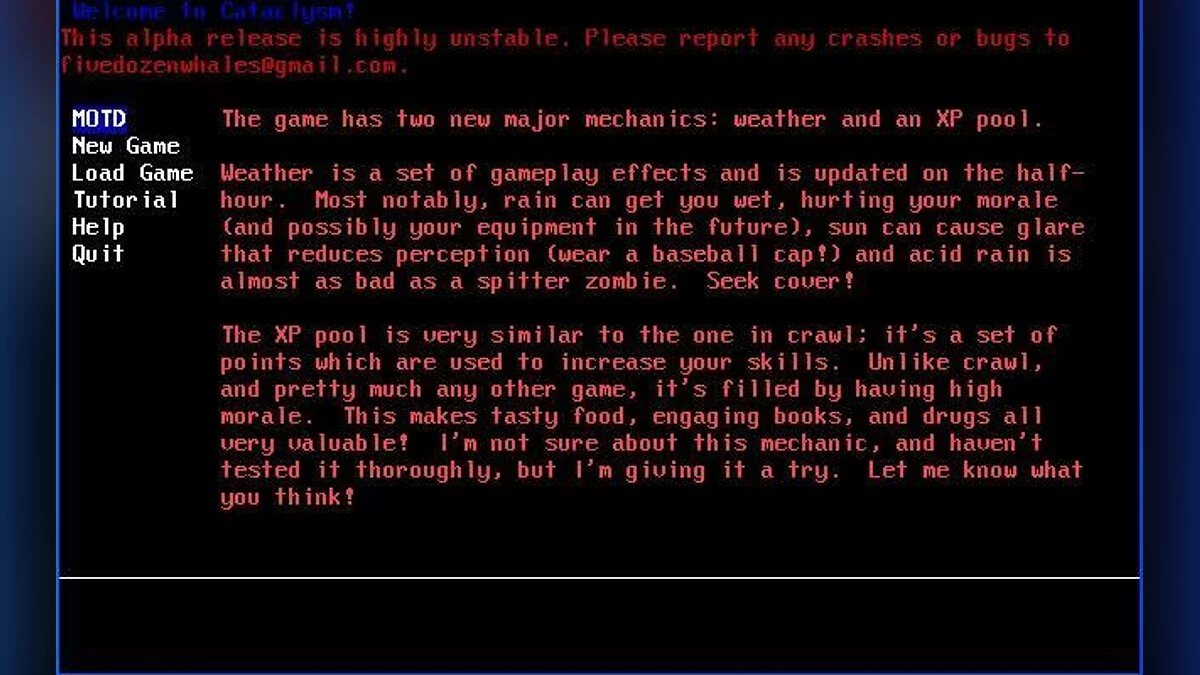 Скриншоты из CataclysmRL / Картинка 2