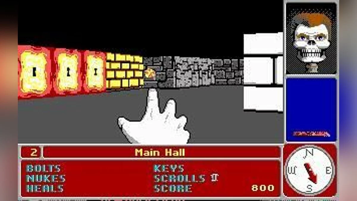 Скриншоты из Catacomb 3-D