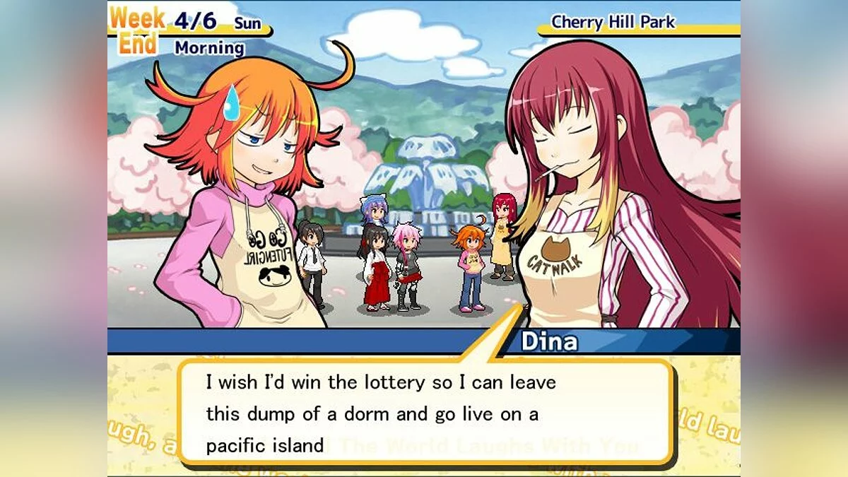 Скриншоты из Cherry Tree High Comedy Club / Картинка 5