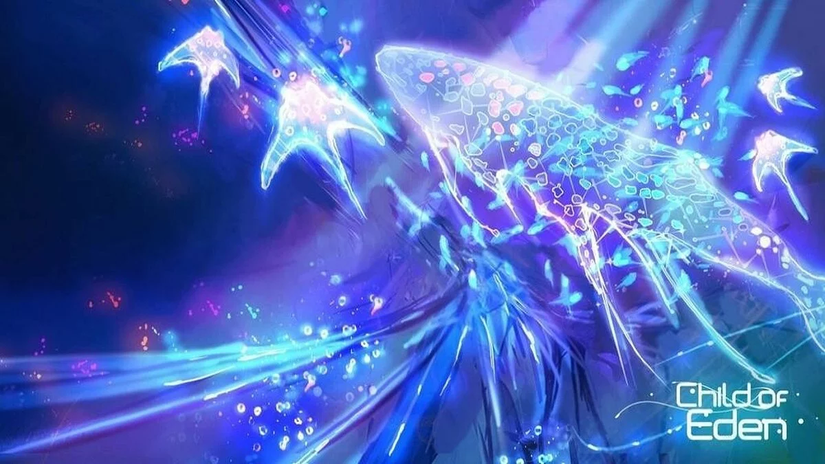 Скриншоты из Child of Eden