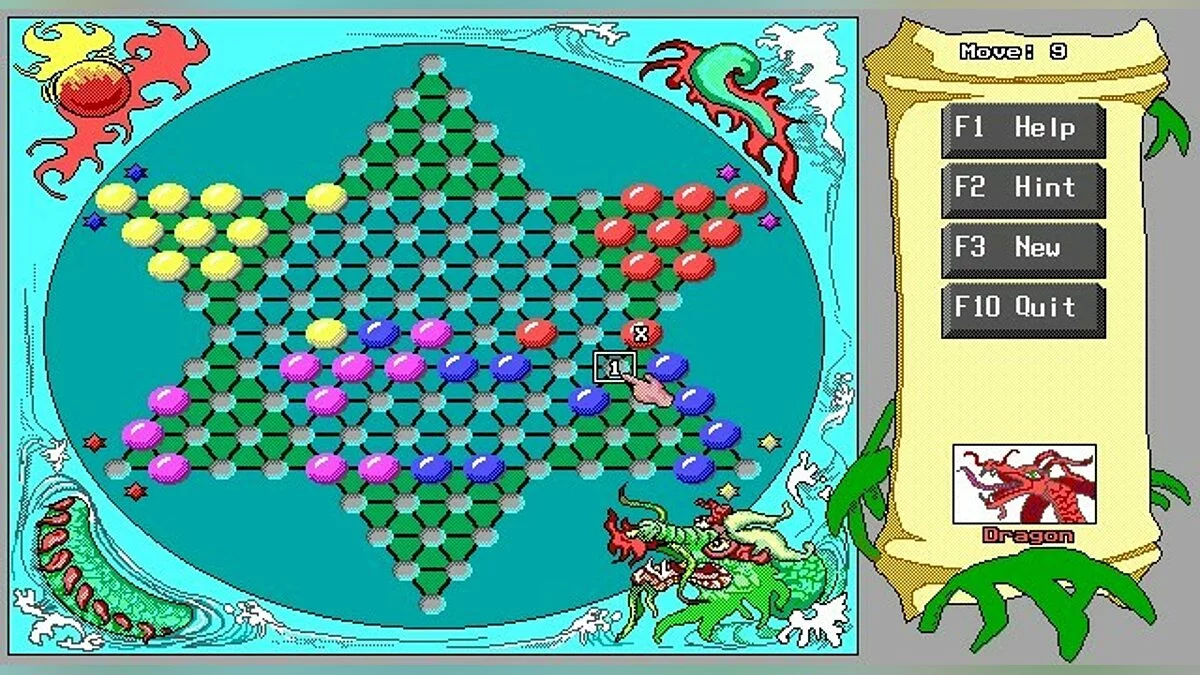 Скриншоты из Chinese Checkers
