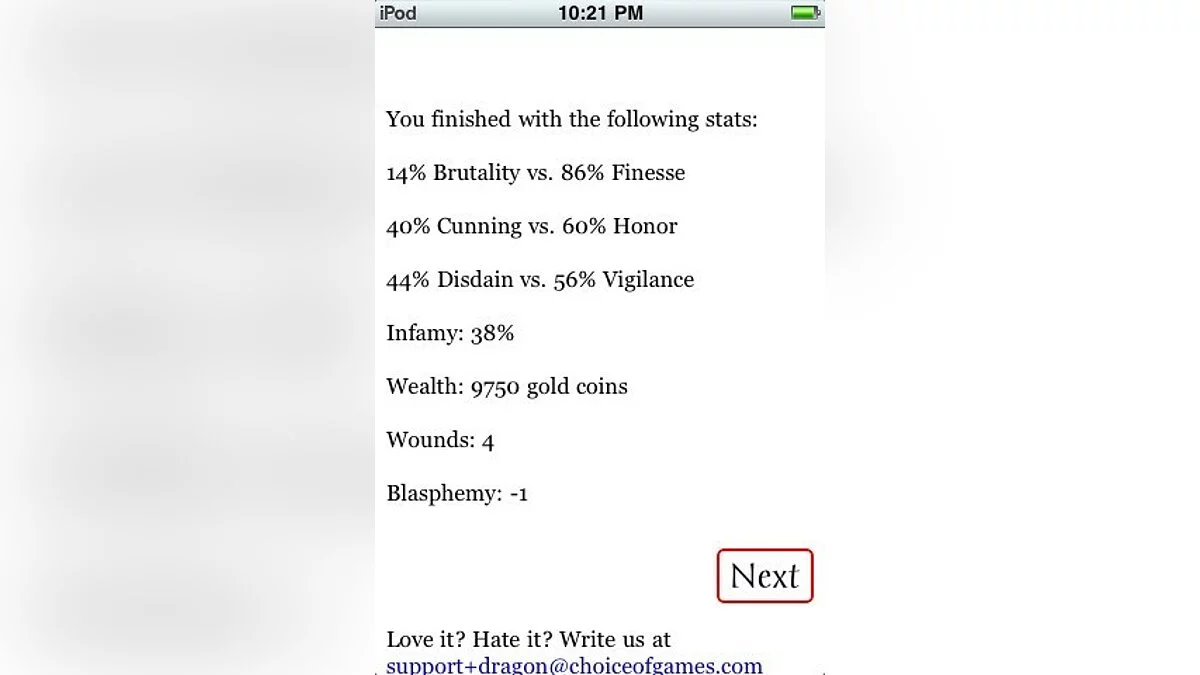 Скриншоты из Choice of the Dragon